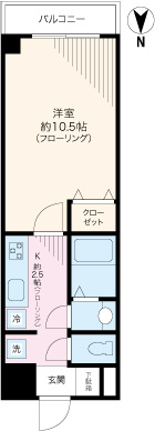 第七田嶋ビルの間取り
