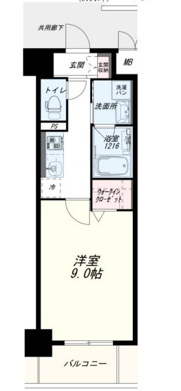 ボンメゾンの間取り