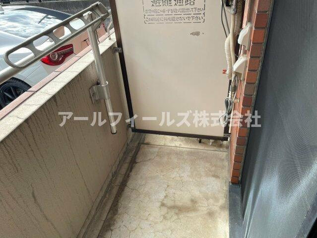 アドサム小山のバルコニー