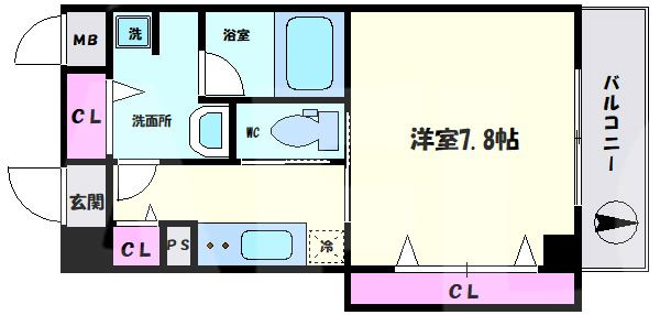 ブラン花園町の間取り|ブラン花園町　間取り