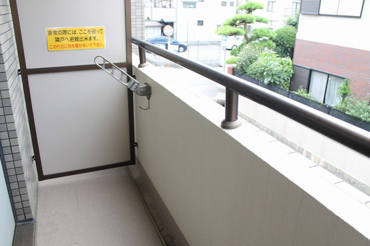 【バルコニー】クレアコート産所町 
