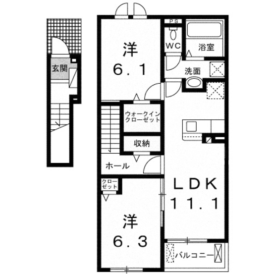 【間取り】 | ドマーニ　大利根