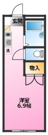 レオパレスANNEX新川崎の間取り|仲介手数料無料♪