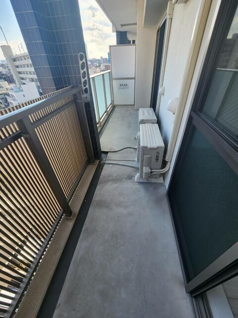 プロニティ浅草のバルコニー