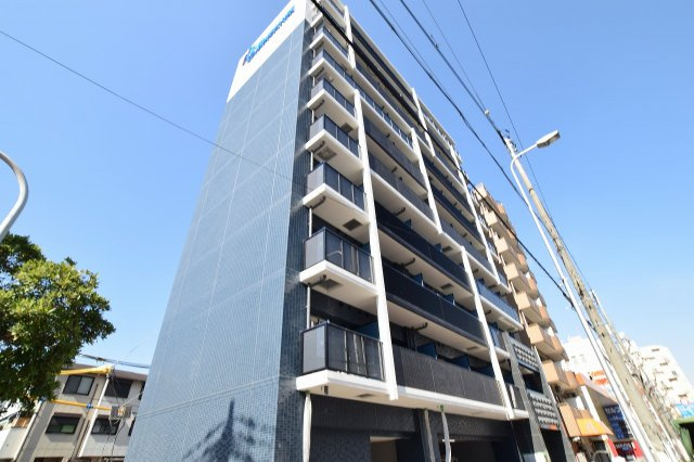 大阪市北区本庄東３丁目の賃貸マンションのエントランス