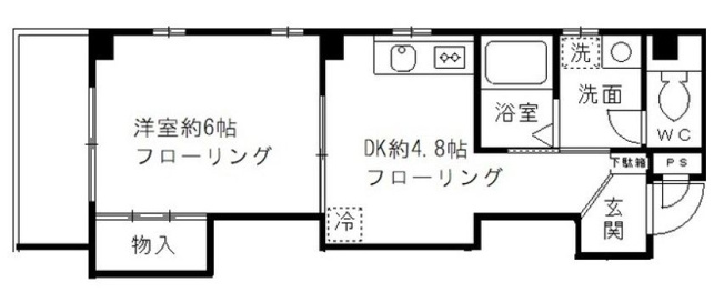 【間取り】 | リベルテ押上 | 間取り