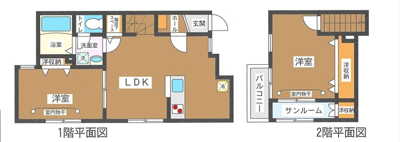 サンラシーネ の間取り|間取りです。
