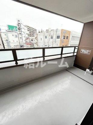 板橋区常盤台２丁目の賃貸マンションのバルコニー