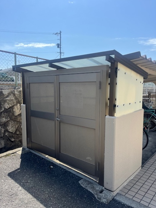 ヴェルテ皆賀のその他共用部分|ゴミステーション