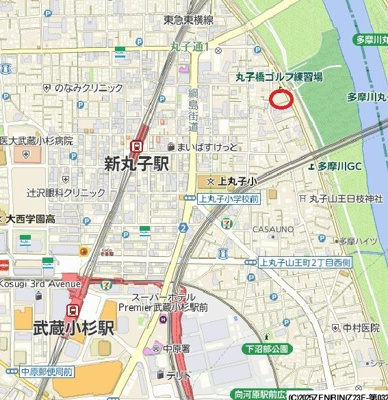 【地図】 | ブランシエスタ新丸子リバーフロント