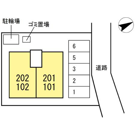 ピース・フルの区画図