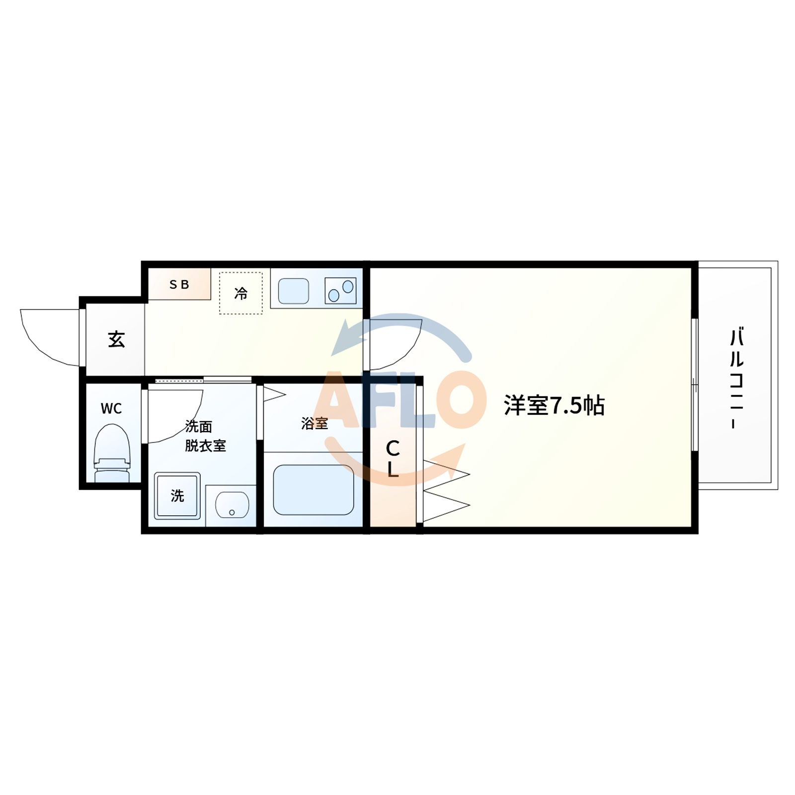 ウエンズ大阪城北の間取り|ウエンズ大阪城北　間取り