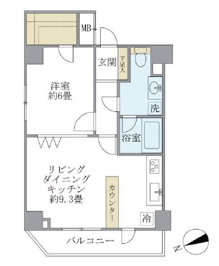 KDXレジデンス文京湯島の間取り