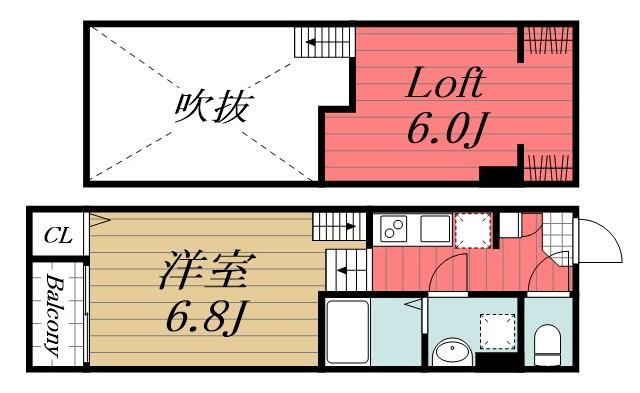 【間取り】 | FORTUNA東千葉