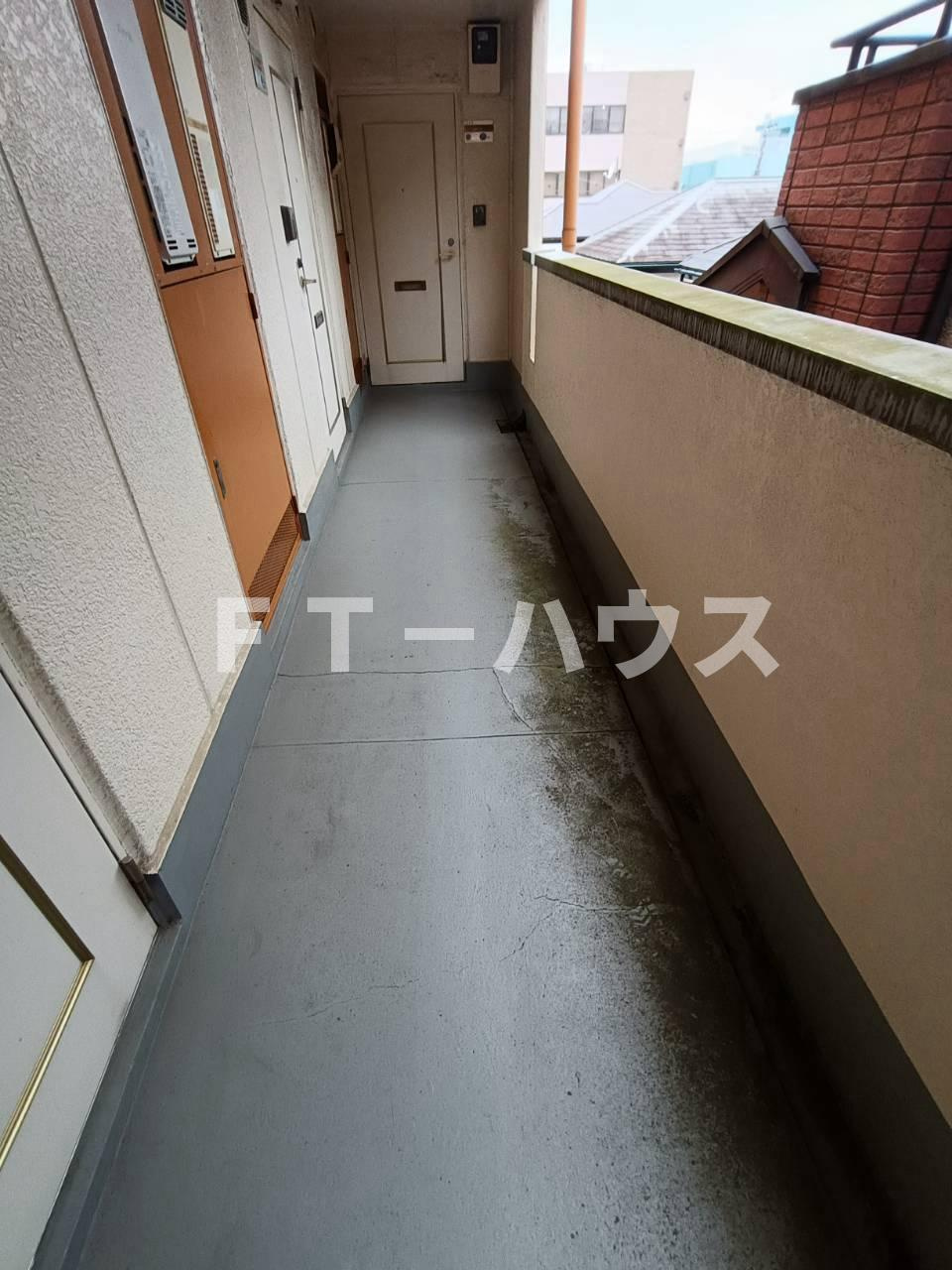 サニーコーポラスのバルコニー