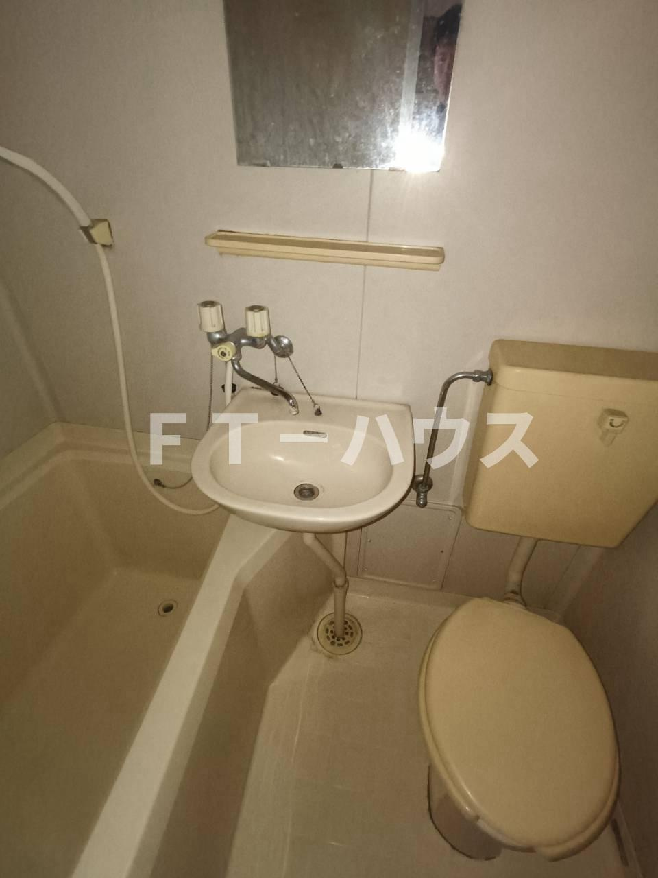 サニーコーポラスの浴室