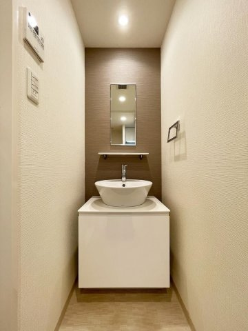 S-RESIDENCE神戸元町の洗面所