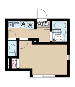 杉並区西荻北４丁目のアパートの間取り