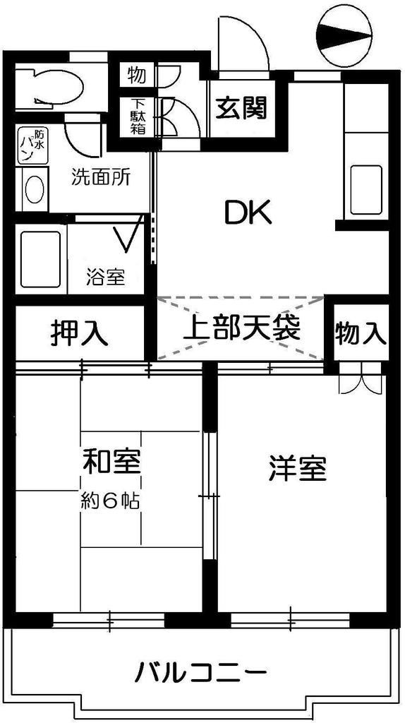 グランドステータス中村の間取り