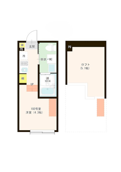 【間取り】 | ハーモニーテラス西新井EAST