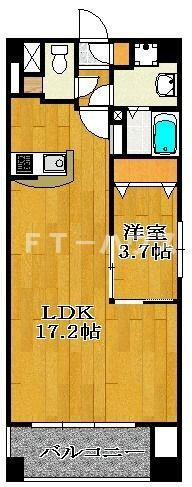メルベーユの間取り