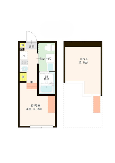【間取り】 | ハーモニーテラス西新井EAST