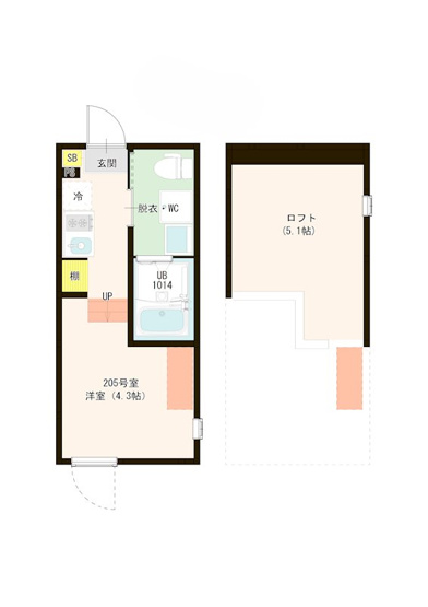 【間取り】 | ハーモニーテラス西新井EAST