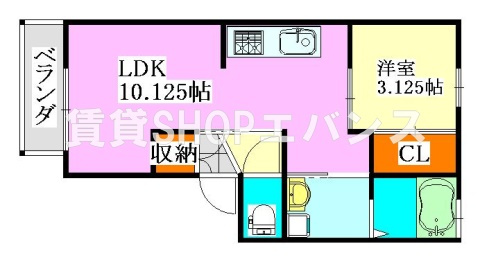 【間取り】 | らら・ベイⅢ