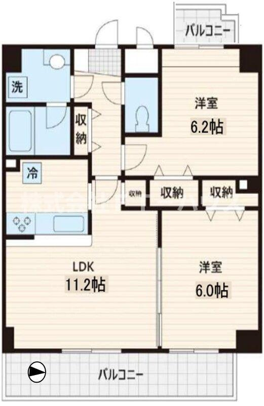 ポポラーレ船橋の間取り