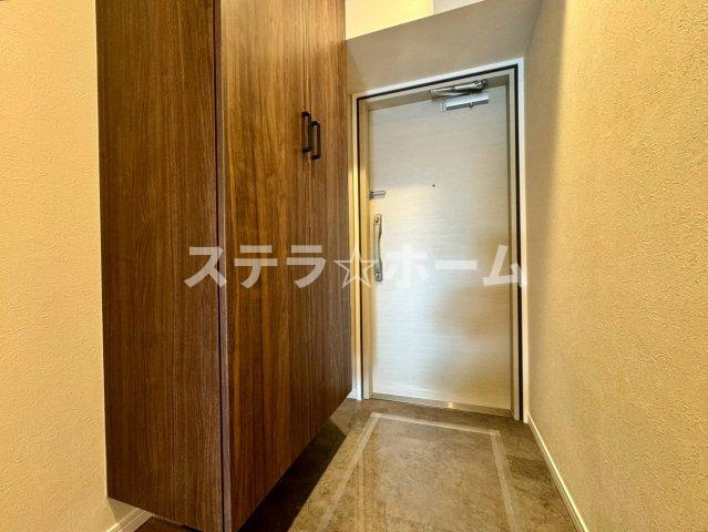 吹田コープの玄関|収納もある玄関です