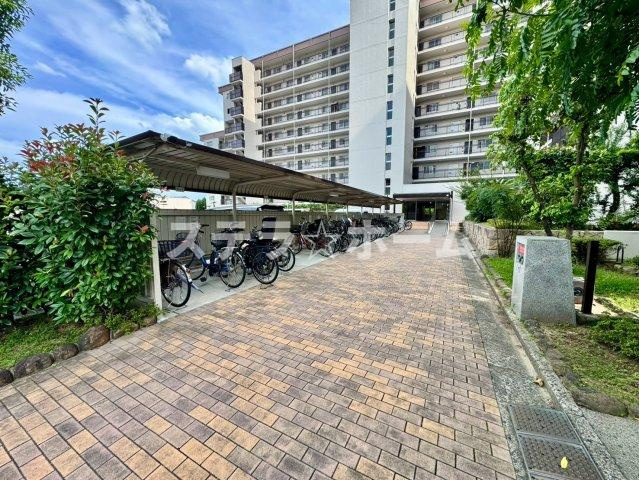 吹田コープの駐輪場|駐輪場です