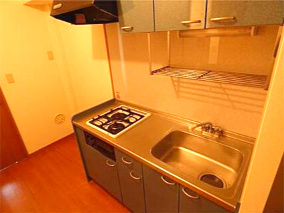 世田谷区北烏山５丁目の賃貸マンションのキッチン
