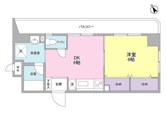 那須ハイライズの間取り
