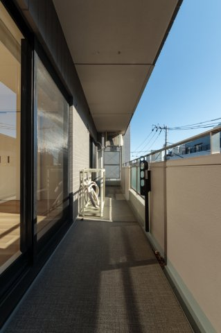 ステラメゾン田端のバルコニー