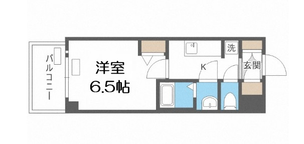 【間取り】 | プレサンス谷町九丁目ディセオ