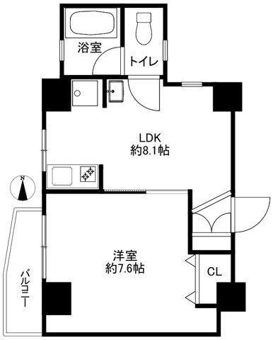 The Tokyo North Residenceの間取り