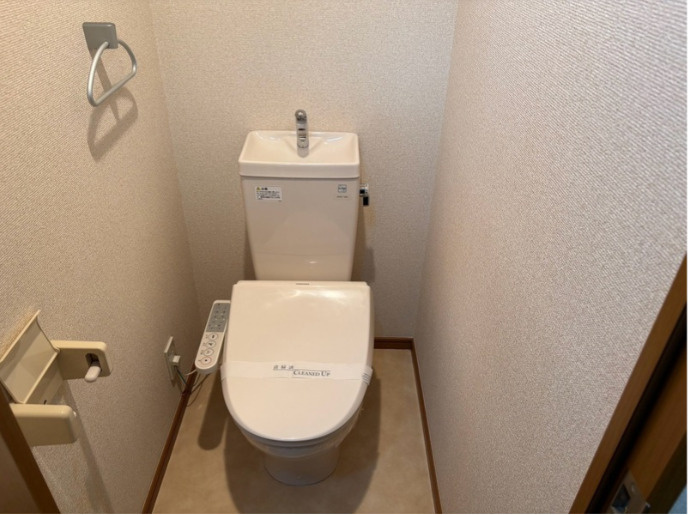 練馬区早宮３丁目の賃貸マンションのトイレ|シンプルで使いやすいトイレです
