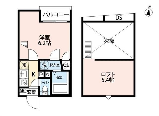 グランクオール千川の間取り