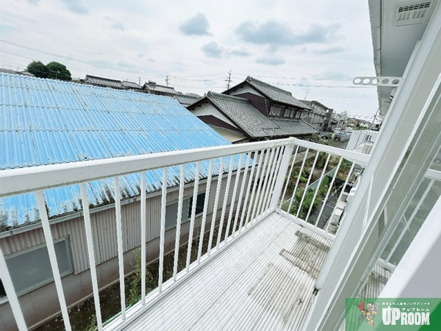 プリミエールタカオのバルコニー