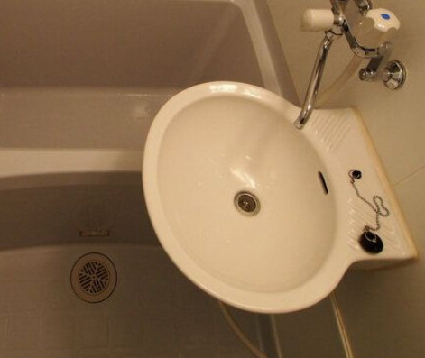 ボンセジュールの洗面所