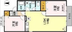 西宮市二見町のアパートの間取り