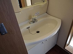 神戸市灘区岸地通１丁目の賃貸マンションの洗面所
