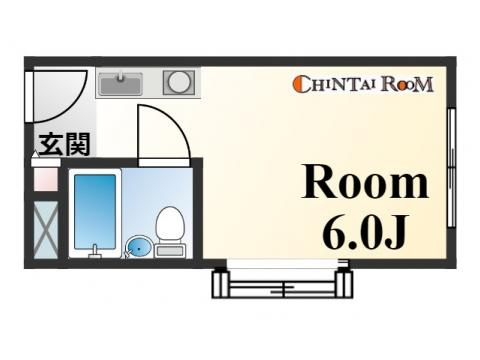 神戸市東灘区深江南町２丁目の賃貸マンションの間取り