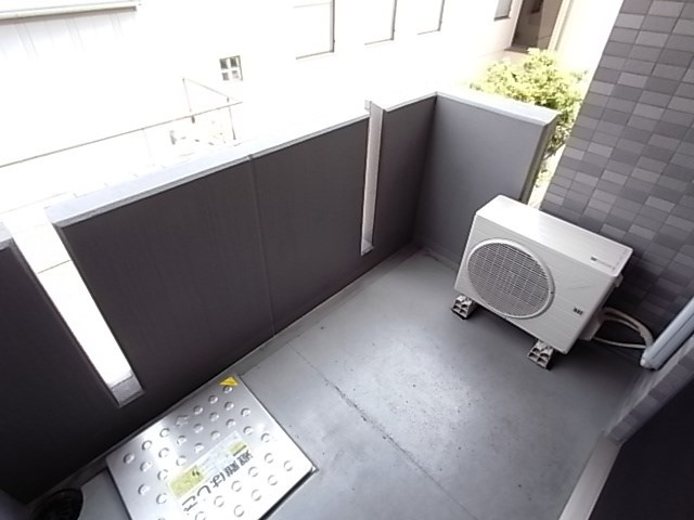 アマランス芦屋のバルコニー