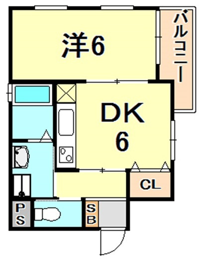 アマランス芦屋の間取り