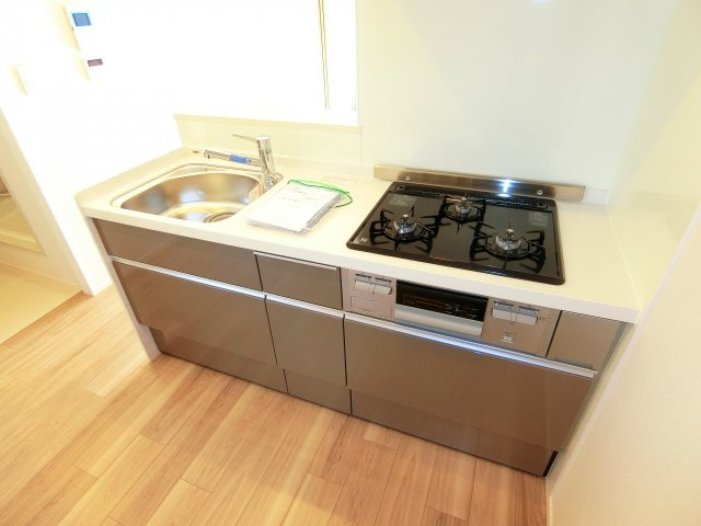 西宮市甲子園五番町の賃貸マンションのキッチン
