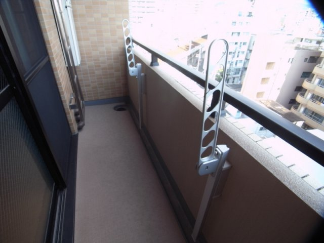 エスペランサ灘駅前のバルコニー
