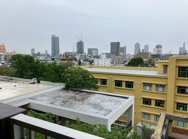 神戸市中央区山本通３丁目の賃貸マンションの展望