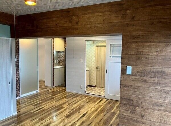 神戸市中央区山本通３丁目の賃貸マンションの居間・リビング