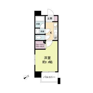 神戸市中央区元町通６丁目の賃貸マンションの間取り